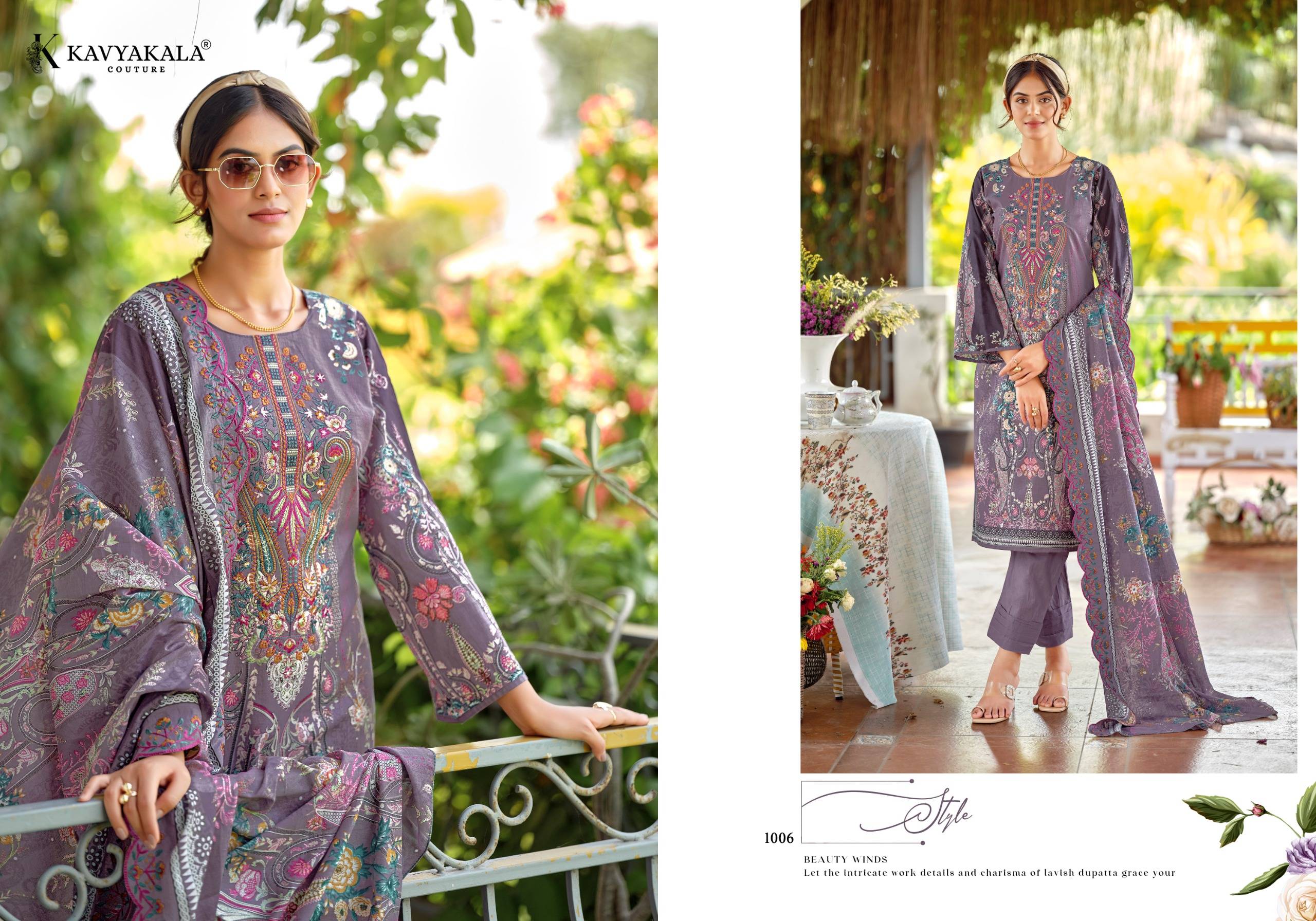 Zarina By KAVYA‎‎ KALA 1001 To 1006 Series Beautiful Festive Suits Stylish Fancy Colorful Casual Wear & Ethnic Wear Lawn Cotton Print Dresses At Wholesale Price